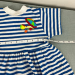 Load image into Gallery viewer, Vintage Buster Brown Striped Beach T-Shirt 6 USA
