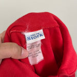 Load image into Gallery viewer, Vintage After the Stork Red Teddy Bear Dress 24 Months
