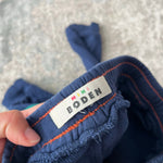 Load image into Gallery viewer, Mini Boden Warrior Knee Joggers Sweatpants Navy Blue 7
