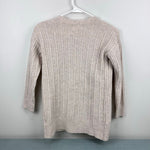 Load image into Gallery viewer, Pink Republic Girls Cream Cardigan Sweater S 7/8

