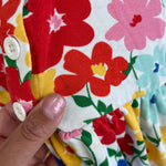 Load image into Gallery viewer, Hanna Andersson Short Sleeve Floral Play Dress 130 cm 8
