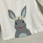 Load image into Gallery viewer, Mini Boden Long Sleeve Bunny Applique Top 12-18 Months
