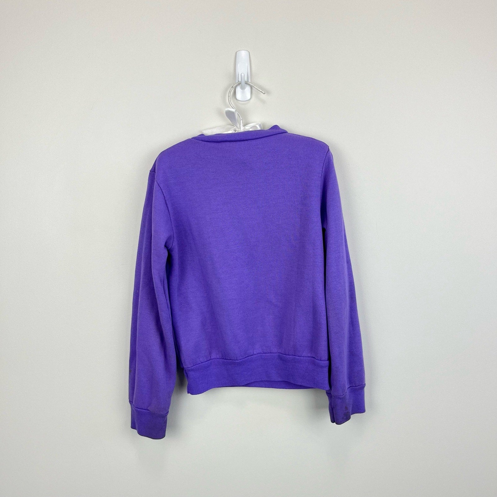 Vintage Aladdin Purple Sweatshirt Medium 5-6 USA