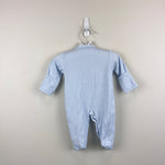 Load image into Gallery viewer, Kissy Kissy Blue Striped Footie Coverall Newborn
