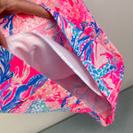 Load image into Gallery viewer, Lilly Pulitzer Girls Mini Mila Shift Dress Light Pascha Pink Aquadesiac 12
