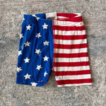 Load image into Gallery viewer, Hanna Andersson Short John Pajamas American Flag 110 cm 5T

