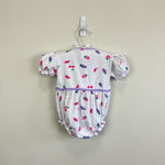 Load image into Gallery viewer, Vintage Baby Kisses Fruit Romper 3-6 Months
