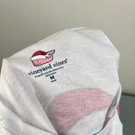 Load image into Gallery viewer, Vineyard Vines Long Sleeve Graphic Pocket T-Shirt Santa Whale White Cap M 10-12
