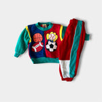Load image into Gallery viewer, Vintage Buddy Boys Hush Puppies Sports Sweatsuit 18-24 Months
