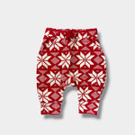 Load image into Gallery viewer, Hanna Andersson Baby Print Knit Jogger Scandi Snowflake 60 cm 3-6 Months
