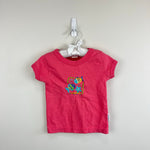 Load image into Gallery viewer, Vintage Heathtex Short Sleeve Pink Fish Pointelle T-Shirt 2T
