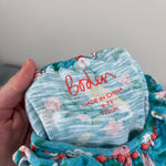 Load image into Gallery viewer, Mini Boden Blue Tropical Bird Floral Romper Playsuit 6-7
