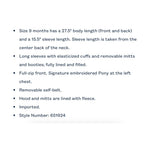 Load image into Gallery viewer, Ralph Lauren Water Repellent Down Snowsuit Black 9 Months NWT
