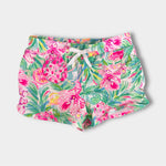 Load image into Gallery viewer, Lilly Pulitzer Girls Midea Shorts Resort White Pear Necessities M 6-7
