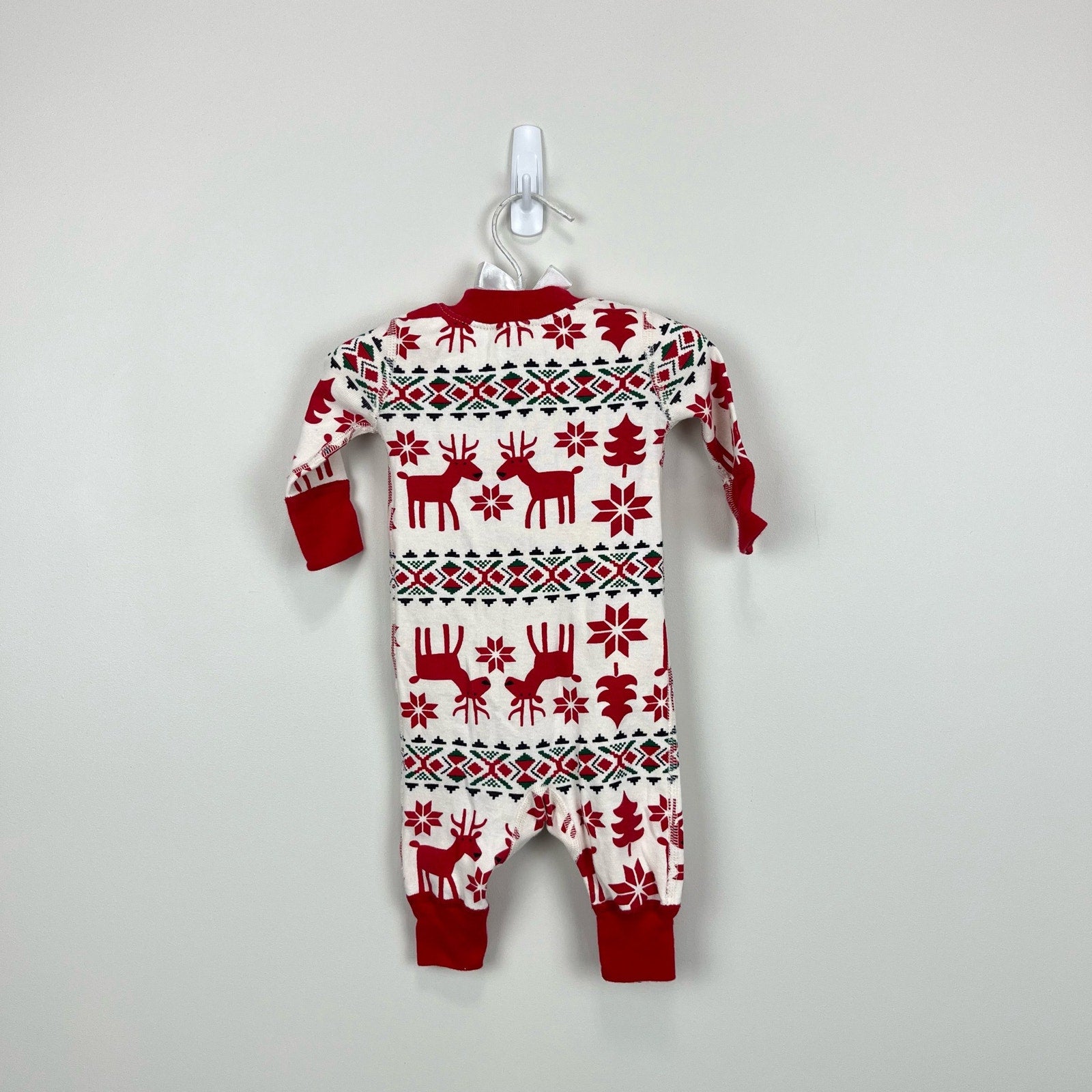 Hanna Andersson Dear Deer Pajamas 50 cm 0-3 Months