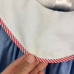 Load image into Gallery viewer, Vintage Rare Editions 1 2 3 Chambray Blue School Dress 4T USA
