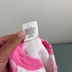 Load image into Gallery viewer, Vintage Dr. Denton Fleece Blanket Sleeper Pajamas Pink Bows 2T NWOT
