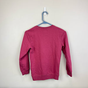 L.L. Bean Kids Long Sleeve Athleisure Top Berry Large 6-7