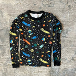 Load image into Gallery viewer, Hanna Andersson Outer Space Pajamas 150 cm 12
