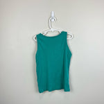 Load image into Gallery viewer, Hanna Andersson Bright Basics Tank Teal 130 cm 8
