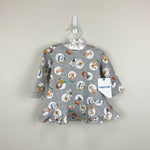 Load image into Gallery viewer, Mayoral Gray Ruffle Dog Dress 6 Months NWT
