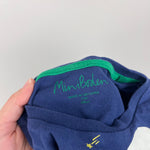 Load image into Gallery viewer, Mini Boden Halloween Applique T-Shirt College Navy Sprout 7-8
