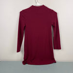 Load image into Gallery viewer, Old Navy Long-Sleeve Cozy-Knit Mock-Neck Dress for Girls Berry Nice Red M 8
