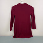 Load image into Gallery viewer, Old Navy Long-Sleeve Cozy-Knit Mock-Neck Dress for Girls Berry Nice Red M 8
