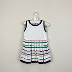 Load image into Gallery viewer, Janie and Jack Sleeveless Knit Pleated Dress 12-18 Months
