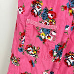 Load image into Gallery viewer, Mini Boden Pink Floral Corduroy Jumpsuit Overalls 12-18 Months
