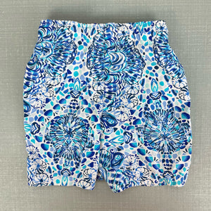 Lilly Pulitzer Junior Capri Trunk Resort White Call My Shell Phone XS