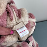 Load image into Gallery viewer, Hanna Andersson Baby Bear Jacket Recycled Marshmallow Oat Hearts 50 cm 0-3 Months
