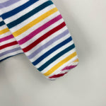 Load image into Gallery viewer, Hanna Andersson Girls Long Sleeve Rainbow Striped Tee 130 cm 8
