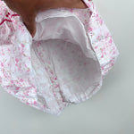 Load image into Gallery viewer, Vintage Janie and Jack Smocked Pink Floral Flutter Sleeve Dress 3-6 Months
