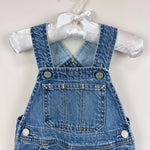 Load image into Gallery viewer, Baby Gap Denim Shortalls 3-6 Months
