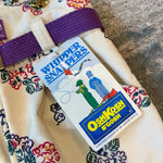 Load image into Gallery viewer, Vintage OshKosh B'gosh Whipper Snappers Floral Suspender Bibs 6 USA NWT
