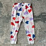 Load image into Gallery viewer, Hanna Andersson Loved Heart Print Pajamas 90 cm 3T
