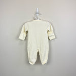 Load image into Gallery viewer, Kissy Kissy Organic Cotton Cream Sheep Footie 0-3 Months NWT
