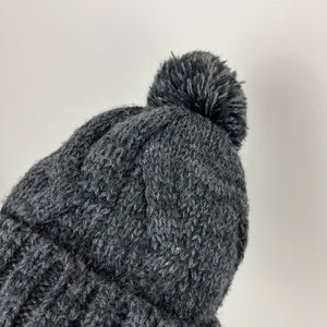 Appaman Boys Gray Pom Winter Hat