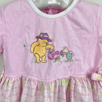 Load image into Gallery viewer, Vintage Y2K The Disney Store Winnie the Pooh Pink Floral Garden Dress
