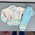 Load image into Gallery viewer, Vintage Two Piece Teddy Bear Balloon Sweater Set Baby Boy
