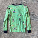 Load image into Gallery viewer, TBBC Sutton's Sweet Dream Pajamas Set Hart's Croquet Soiree with Nantucket Navy 7
