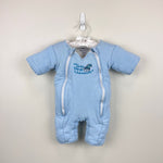Load image into Gallery viewer, Baby Merlin Magic Sleepsuit Blue Cotton Small  3-6 Months
