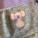 Load image into Gallery viewer, Vintage Kids World Purple Gray Koala Sweatsuit 12 Months
