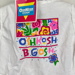 Load image into Gallery viewer, Vintage OshKosh B'gosh Floral Shortall Romper 5T USA NWT
