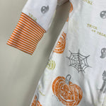 Load image into Gallery viewer, Babycottons Halloween Glow Trick or Treat Footie Pajamas 3 Months
