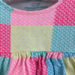 Load image into Gallery viewer, Vineyard Vines Patchwork Whale Short Sleeve Bodysuit Dress 12-18 Months
