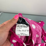 Load image into Gallery viewer, Vintage Amy Too! Pink Polka Dot Party Dress 4T
