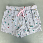 Load image into Gallery viewer, J. Crew Girls&#39; Pull-On Short Mermaid Print Medium 8
