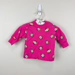 Load image into Gallery viewer, Vintage Basics Basics by City Kids Pink Clown Overalls Set 3-6 Months
